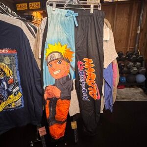 Naruto anime print lounge pants NWT Size Large